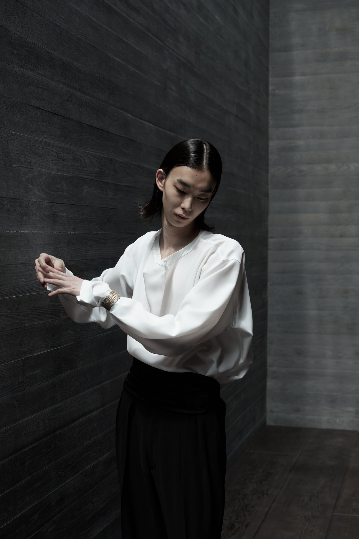 DOUBLE BREASTED JACKET/NAVY - RAINMAKER KYOTO