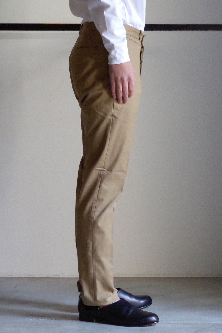 CHINO TROUSERS/ BEIGE - RAINMAKER KYOTO