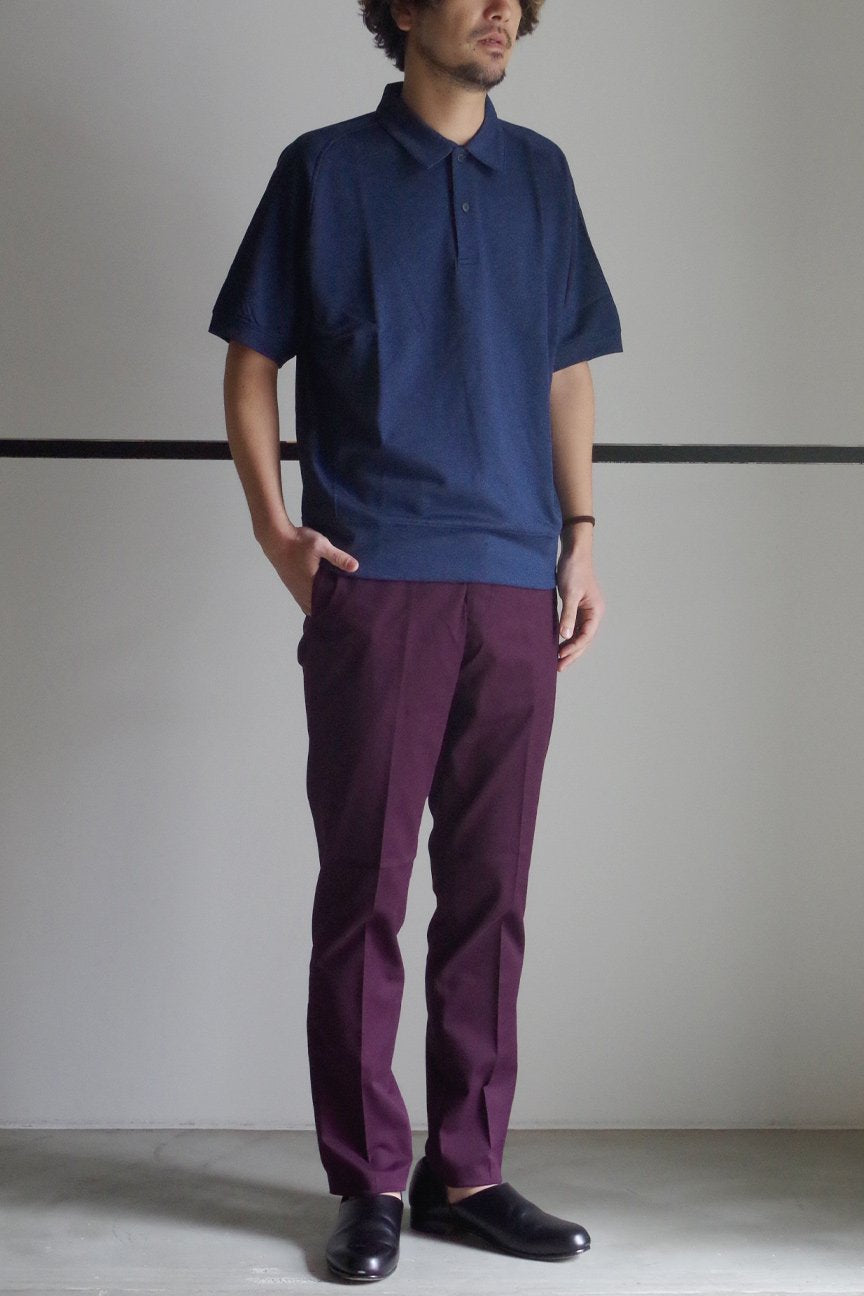 CHINO TROUSERS/ MAROON - RAINMAKER KYOTO