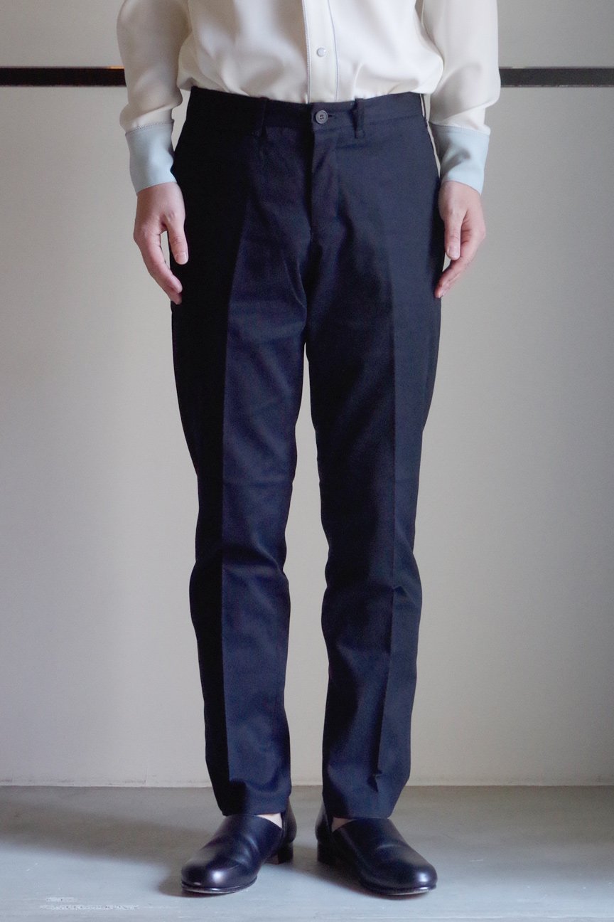 CHINO TROUSERS/ NAVY - RAINMAKER KYOTO