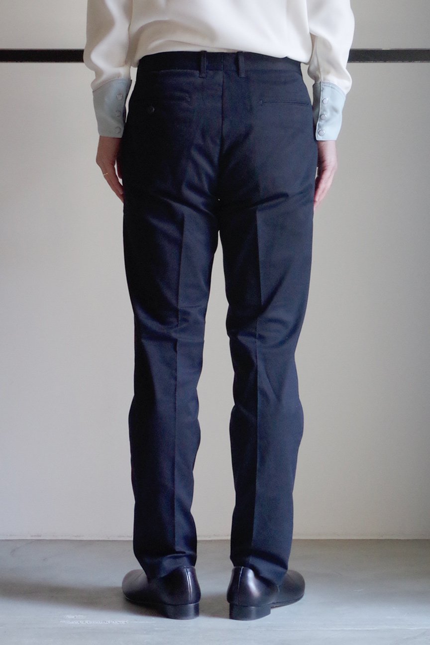 CHINO TROUSERS/ NAVY - RAINMAKER KYOTO