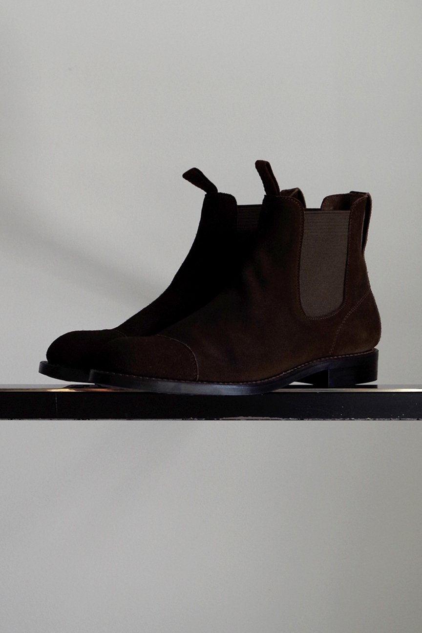 SIDE-GORE BOOTS/ CHOCOLATE – RAINMAKER KYOTO