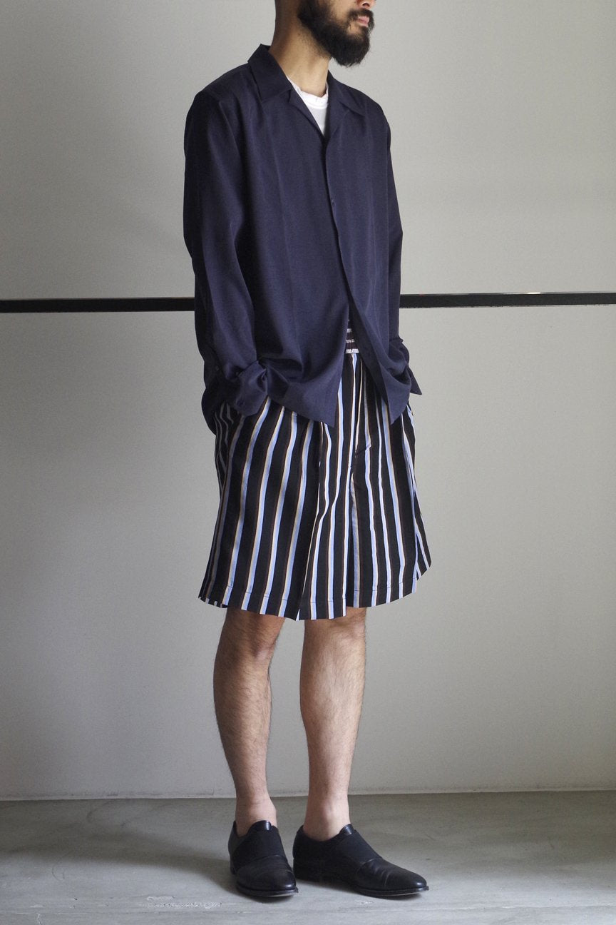 WIDE SHORTS / BLACK BASE ST - RAINMAKER KYOTO