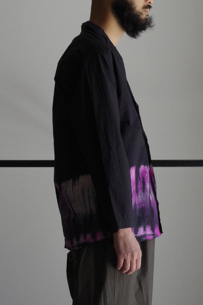 ORIENTAL SHIRT JACKET/ CHARCOAL - RAINMAKER KYOTO