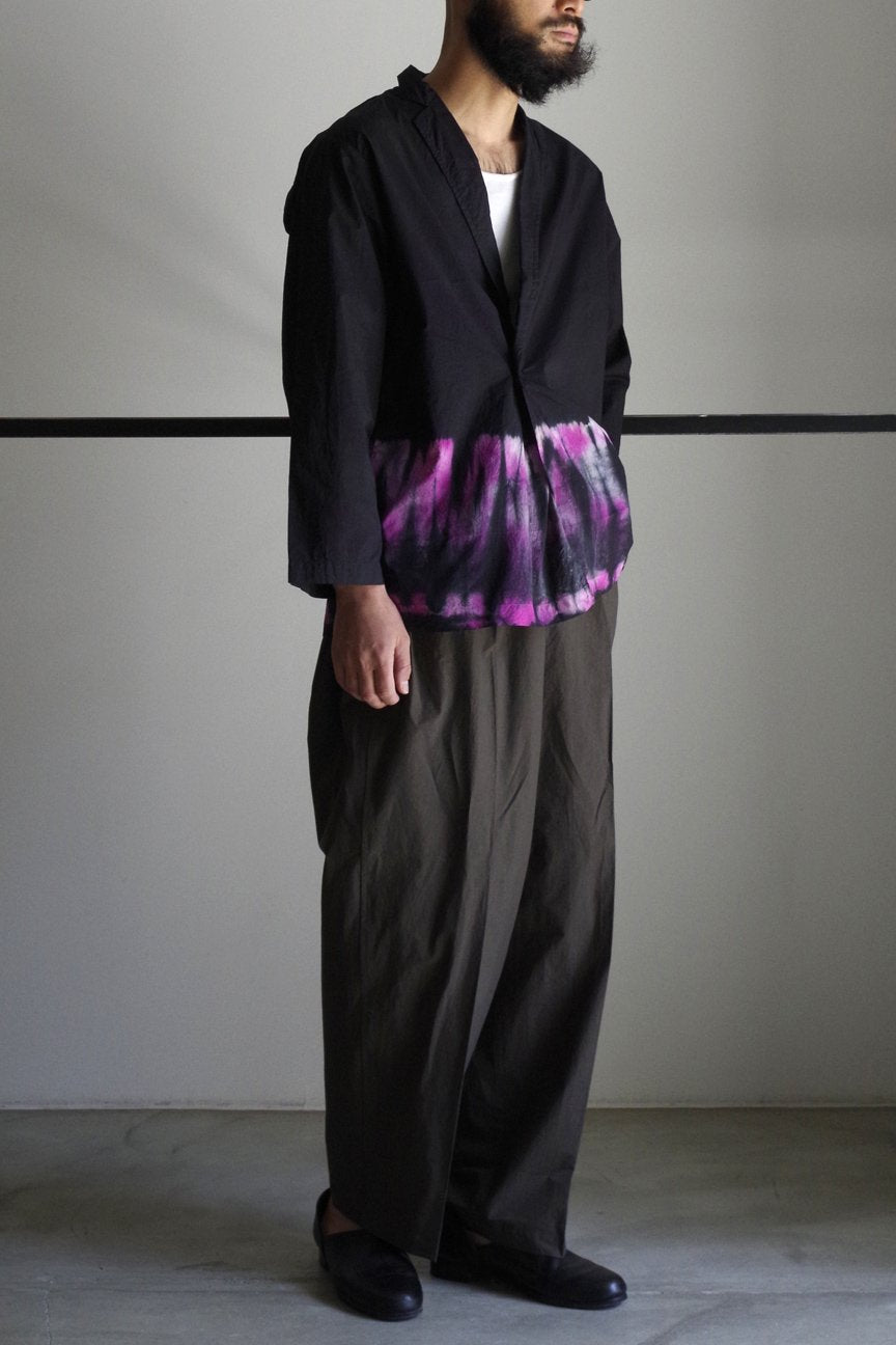 ORIENTAL SHIRT JACKET/ CHARCOAL - RAINMAKER KYOTO
