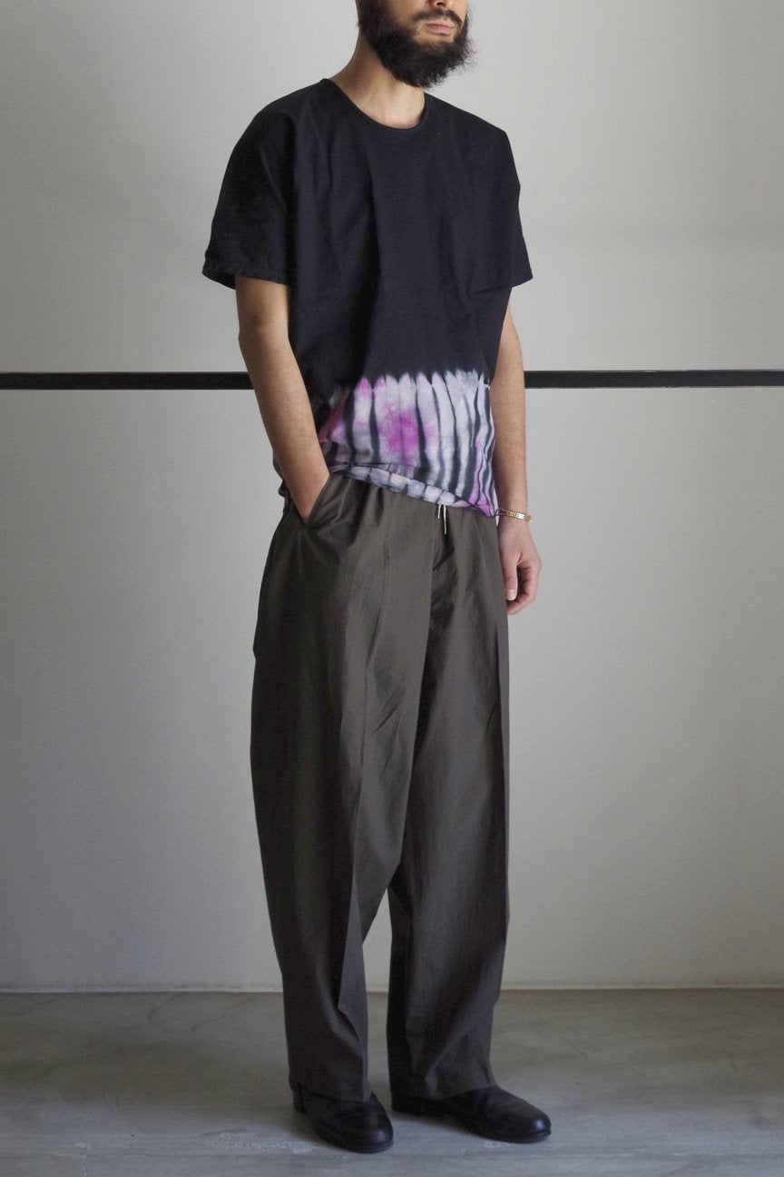 KIMONO SLEEVE T-SHIRT / CHARCOAL - RAINMAKER KYOTO