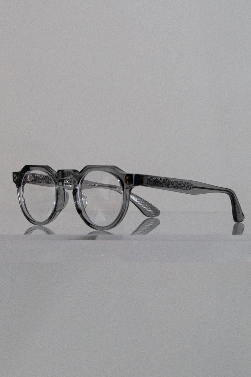 CROWN PANTO / FRAME-GRAY LENS-CLEAR - RAINMAKER KYOTO