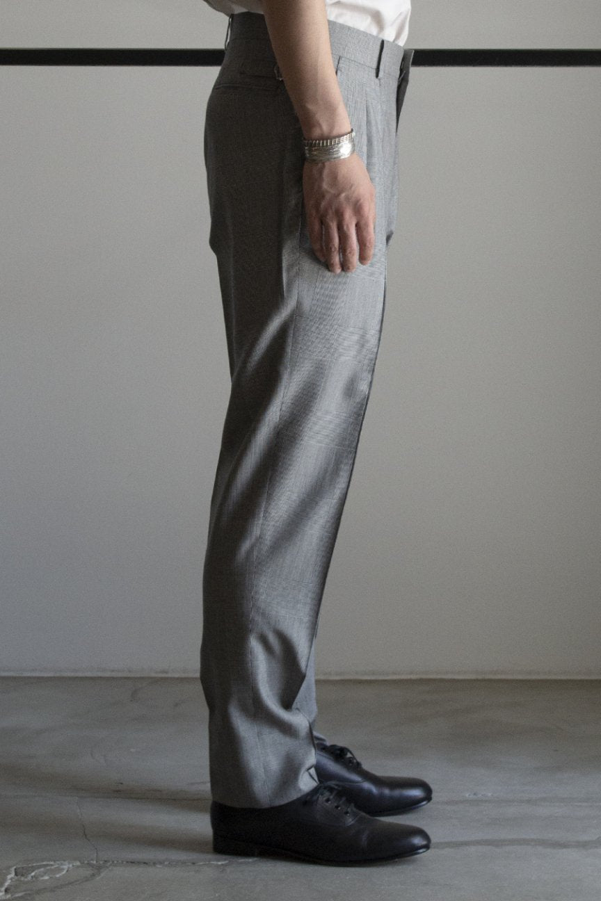 2-PLEATED TROUSERS / CHECK - RAINMAKER KYOTO