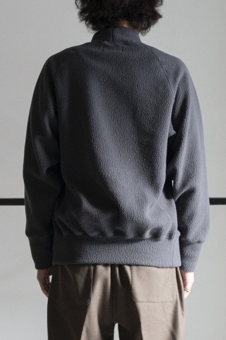 FLEECE MOCK NECK SHIRT / FOLIAGE - RAINMAKER KYOTO