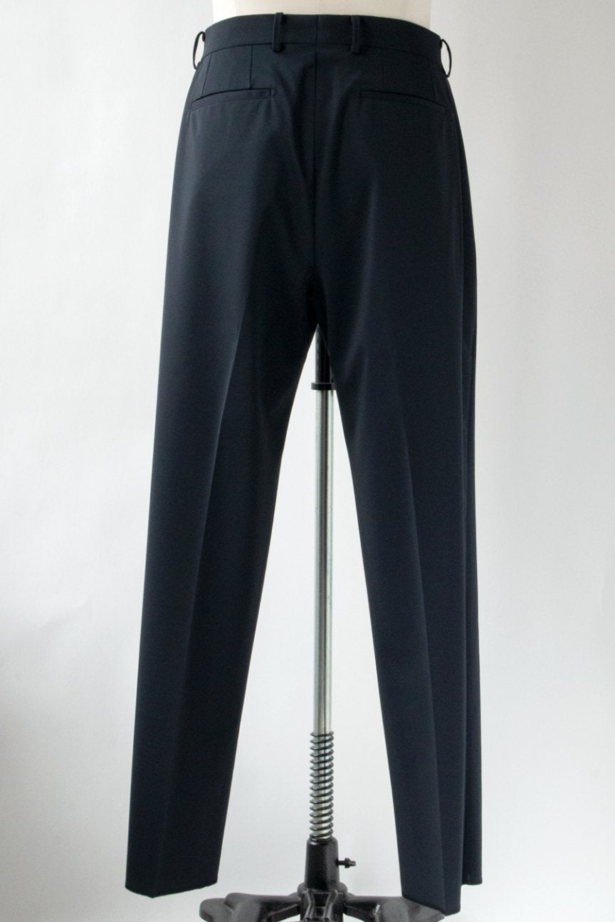 SIDE STRIPE TROUSERS / NAVY - RAINMAKER KYOTO
