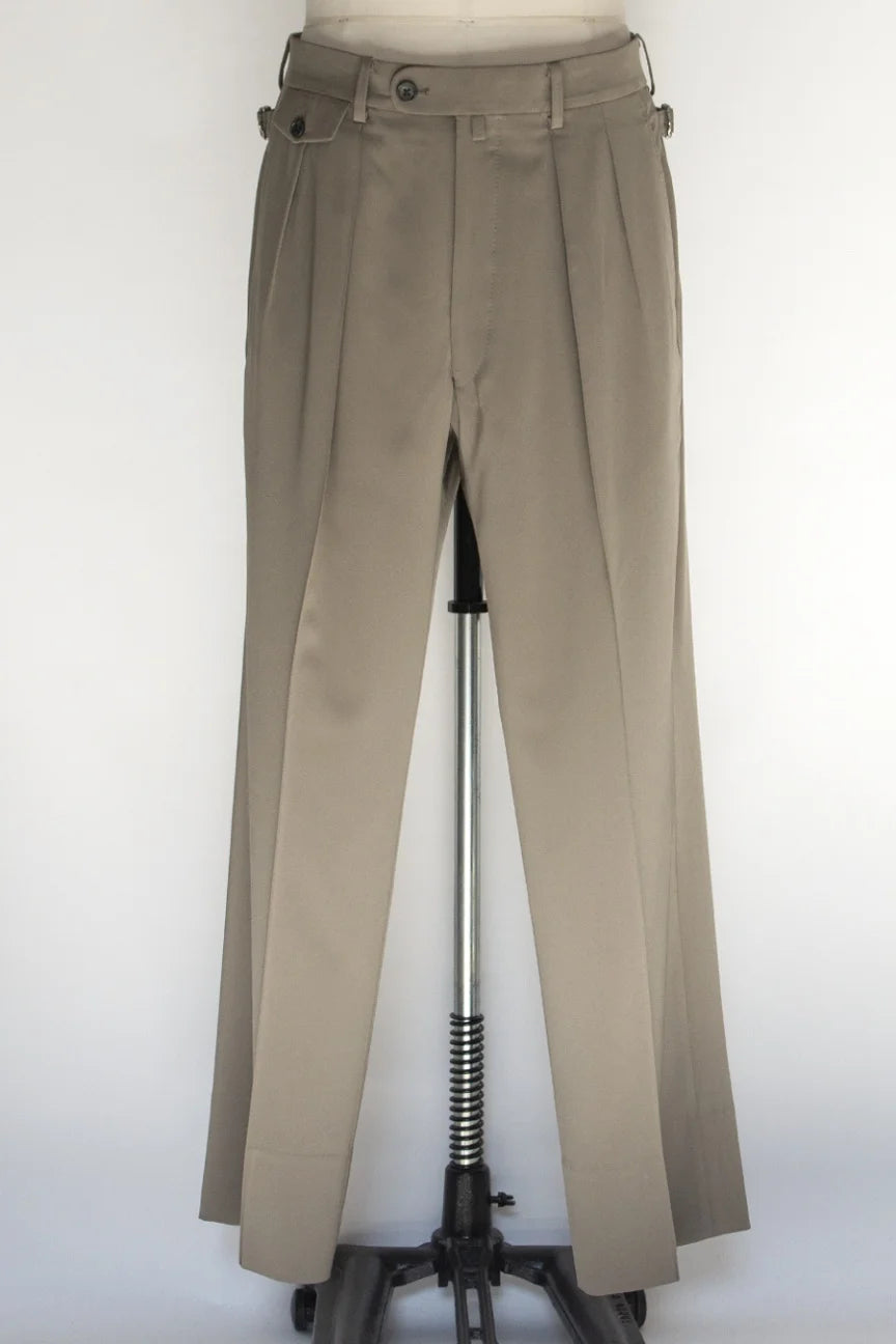 WIDE TROUSERS / TAUPE – RAINMAKER KYOTO