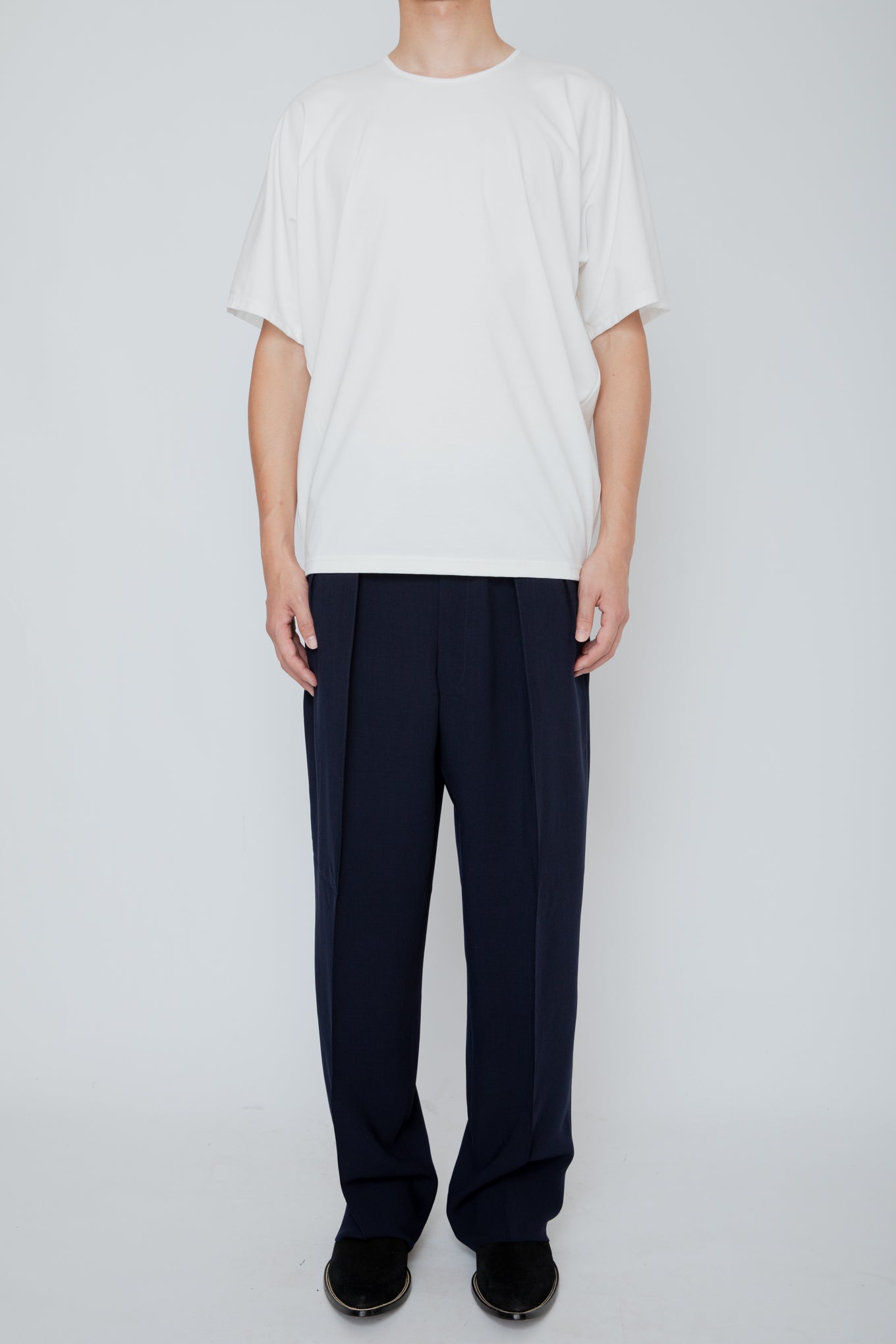 KIMONO SLEEVE T-SHIRT / WHITE