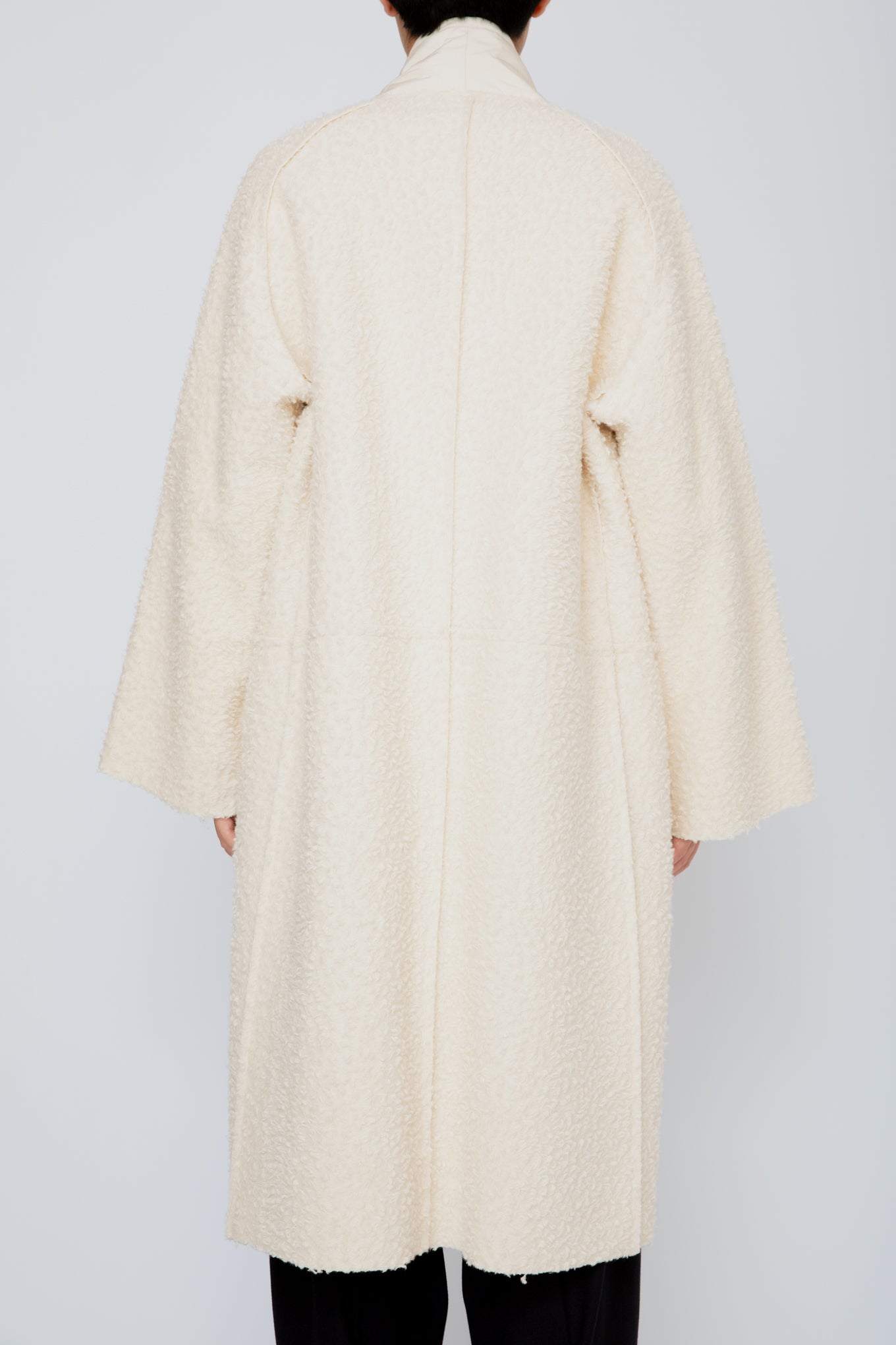 FUNCTIONAL BOA ORIENTAL COAT / IVORY