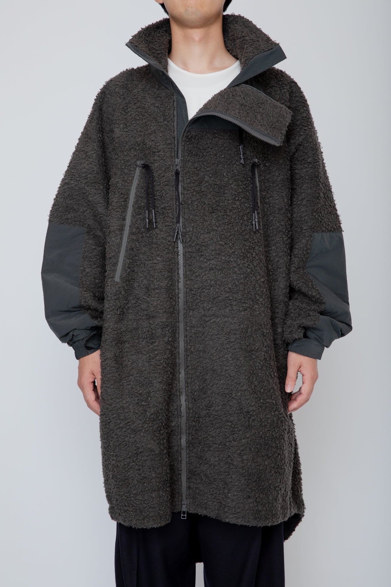 FUNCTIONAL BOA MONSTER PARKA / CHARCOAL