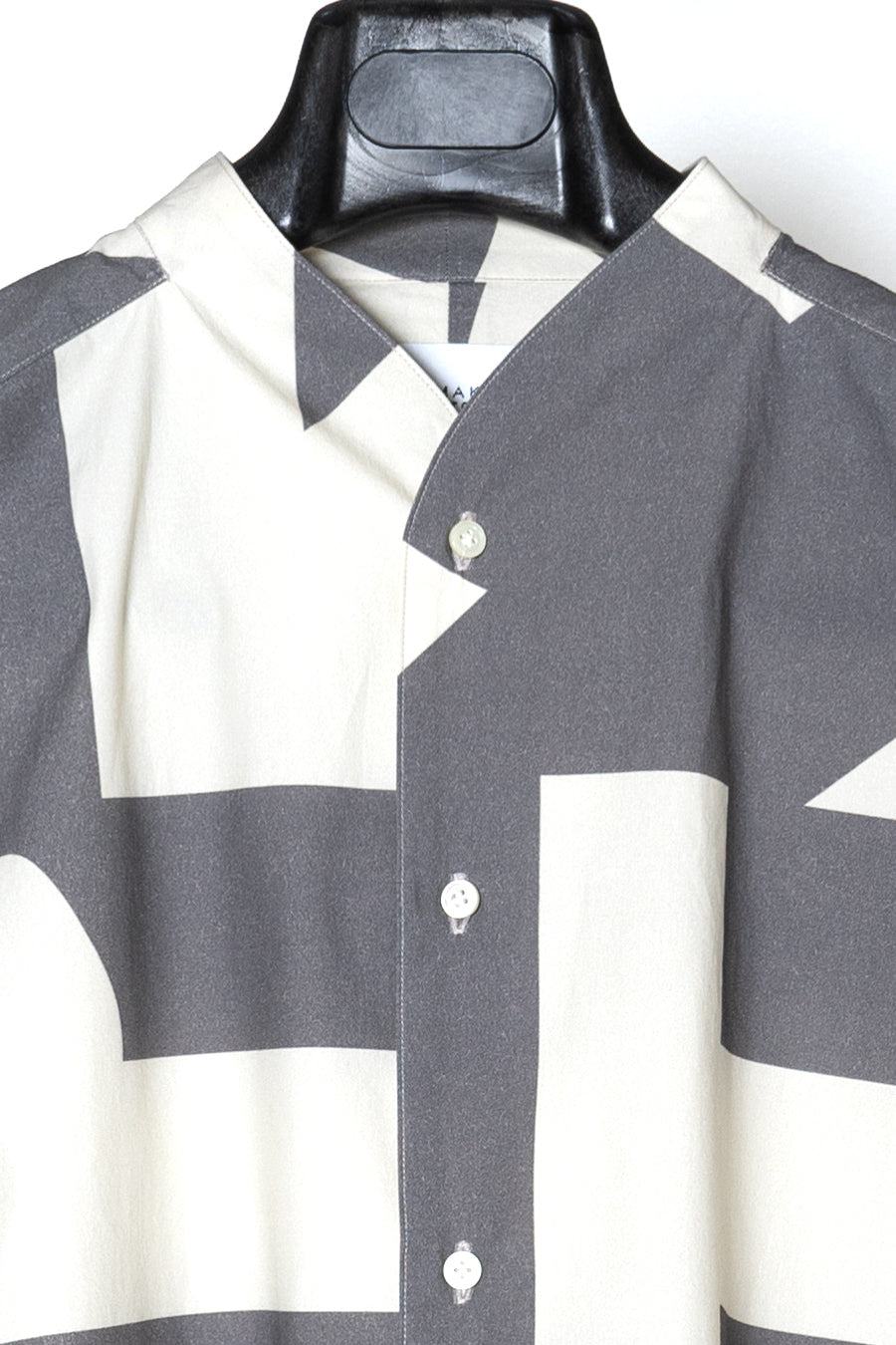 SHAWL COLLAR SHIRT/ZEN GARDEN - RAINMAKER KYOTO