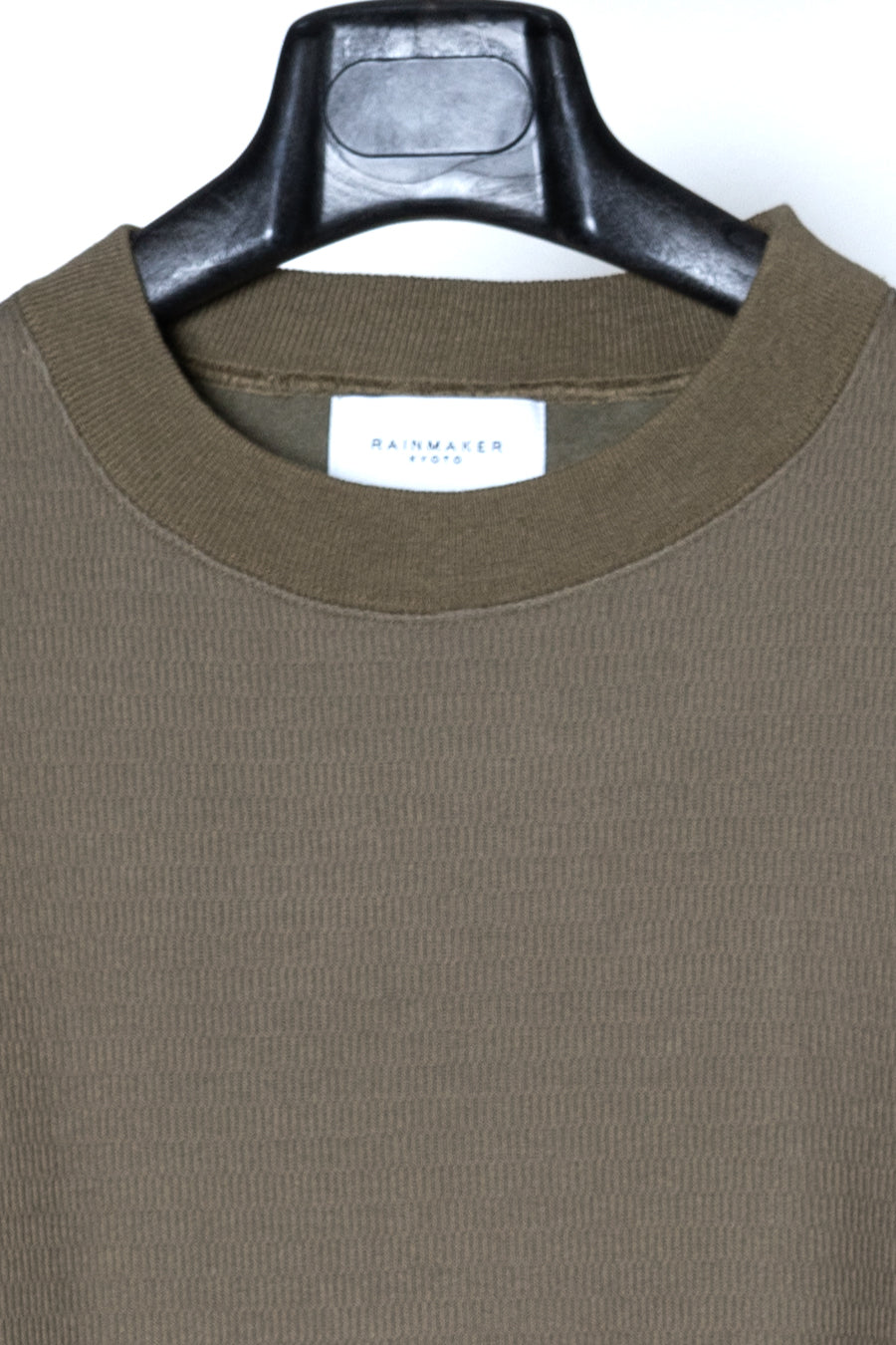 THERMAL CREW NECK SHIRT / KHAKI - RAINMAKER KYOTO