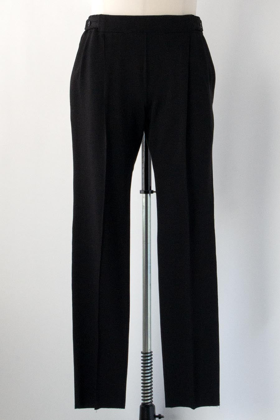 【RANMAKER】PONTE ROMA PLEATED TROUSERS
