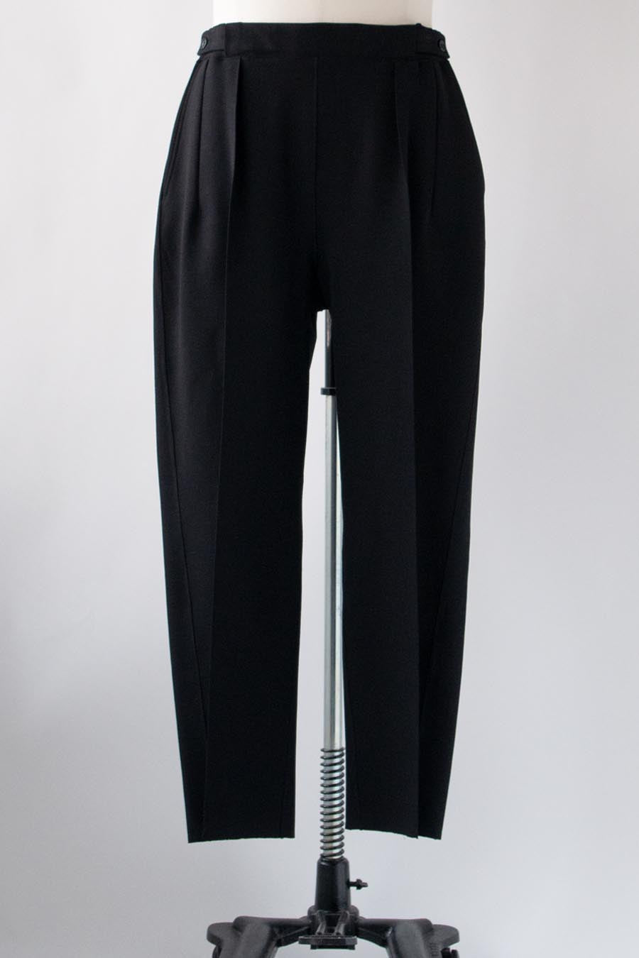 【RANMAKER】PONTE ROMA PLEATED TROUSERS