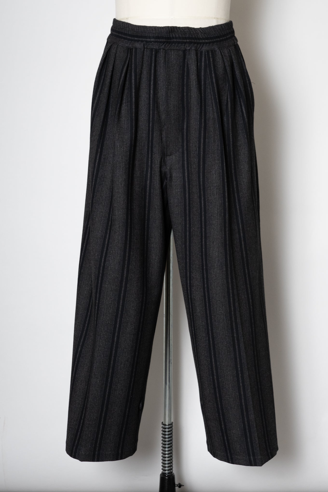 FRENCH TWILL HAKAMA TROUSERS / STRIPE – RAINMAKER KYOTO