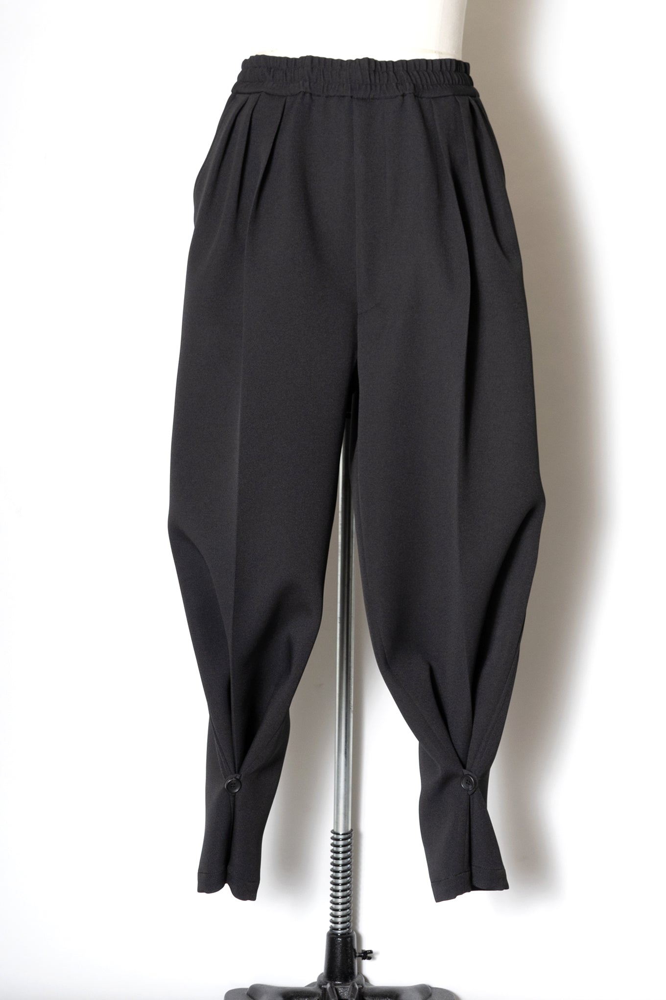 TRIPLE CLOTH EASY HAKAMA TROUSERS / BLACK