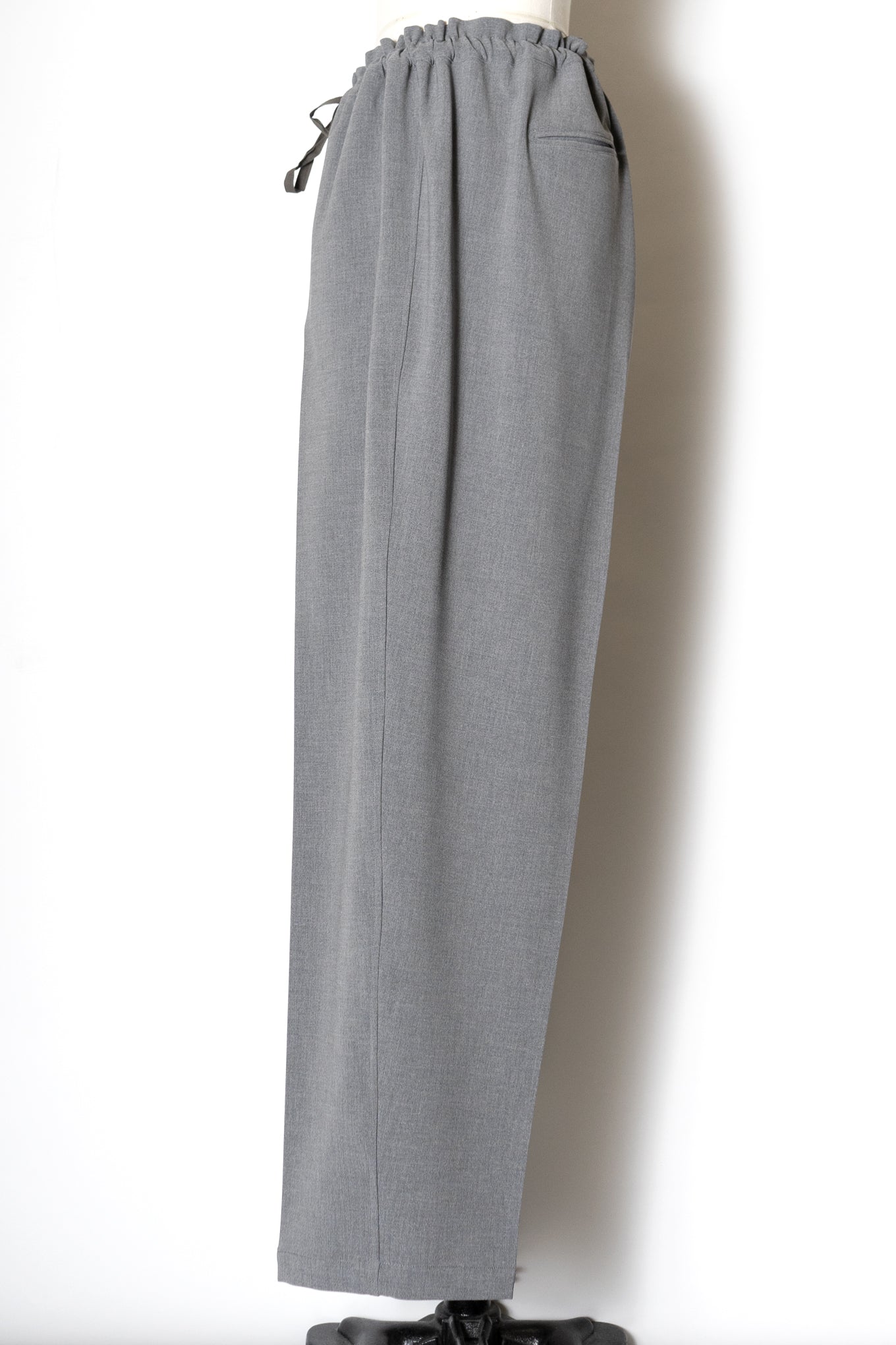 DOUBLE CLOTH DOUGI PANTS / PEARL GRAY