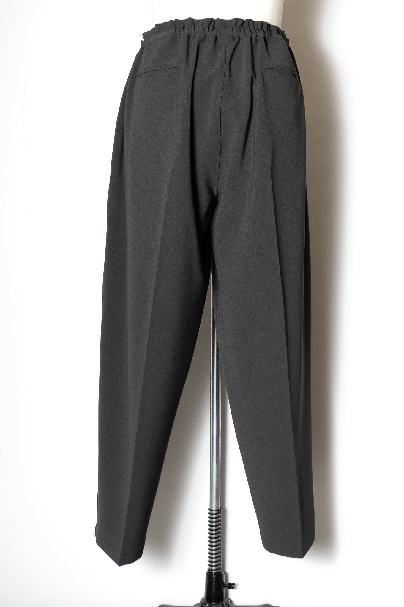 DOUBLE CLOTH DOUGI PANTS / SLATE GRAY