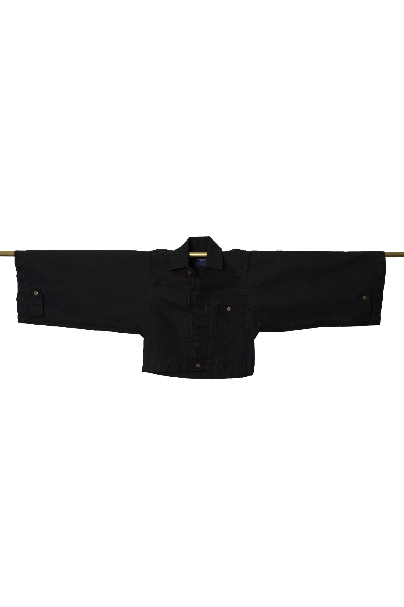 N-SLEEVE TRUCKER JACKET / BLACK