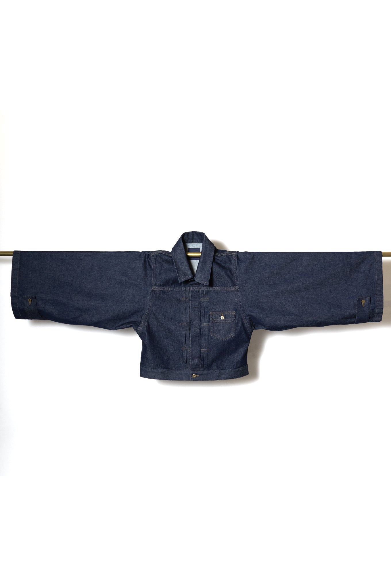 N-SLEEVE TRUCKER JACKET / INDIGO