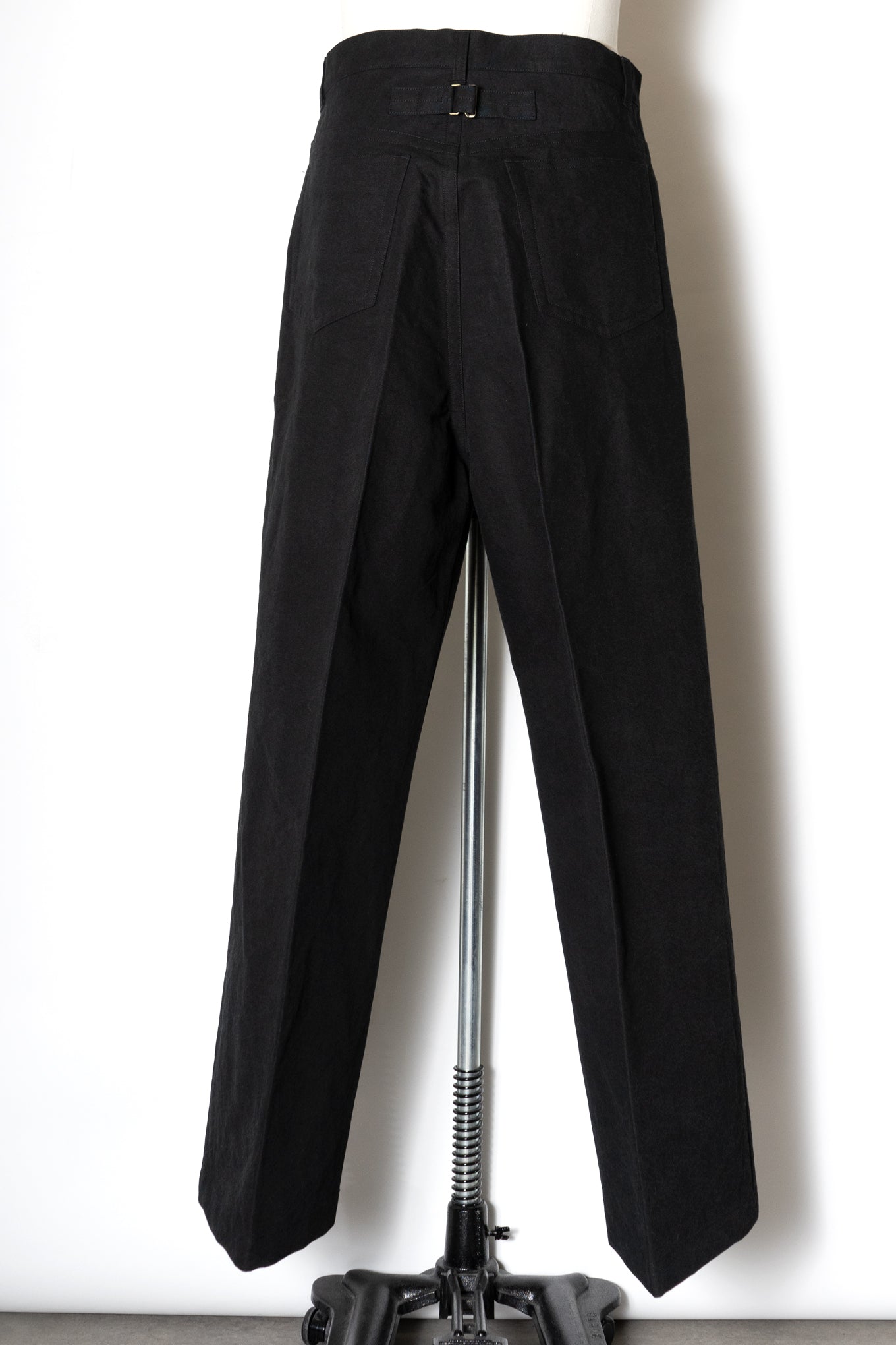 5-POCKET HAKAMA TROUSERS / BLACK