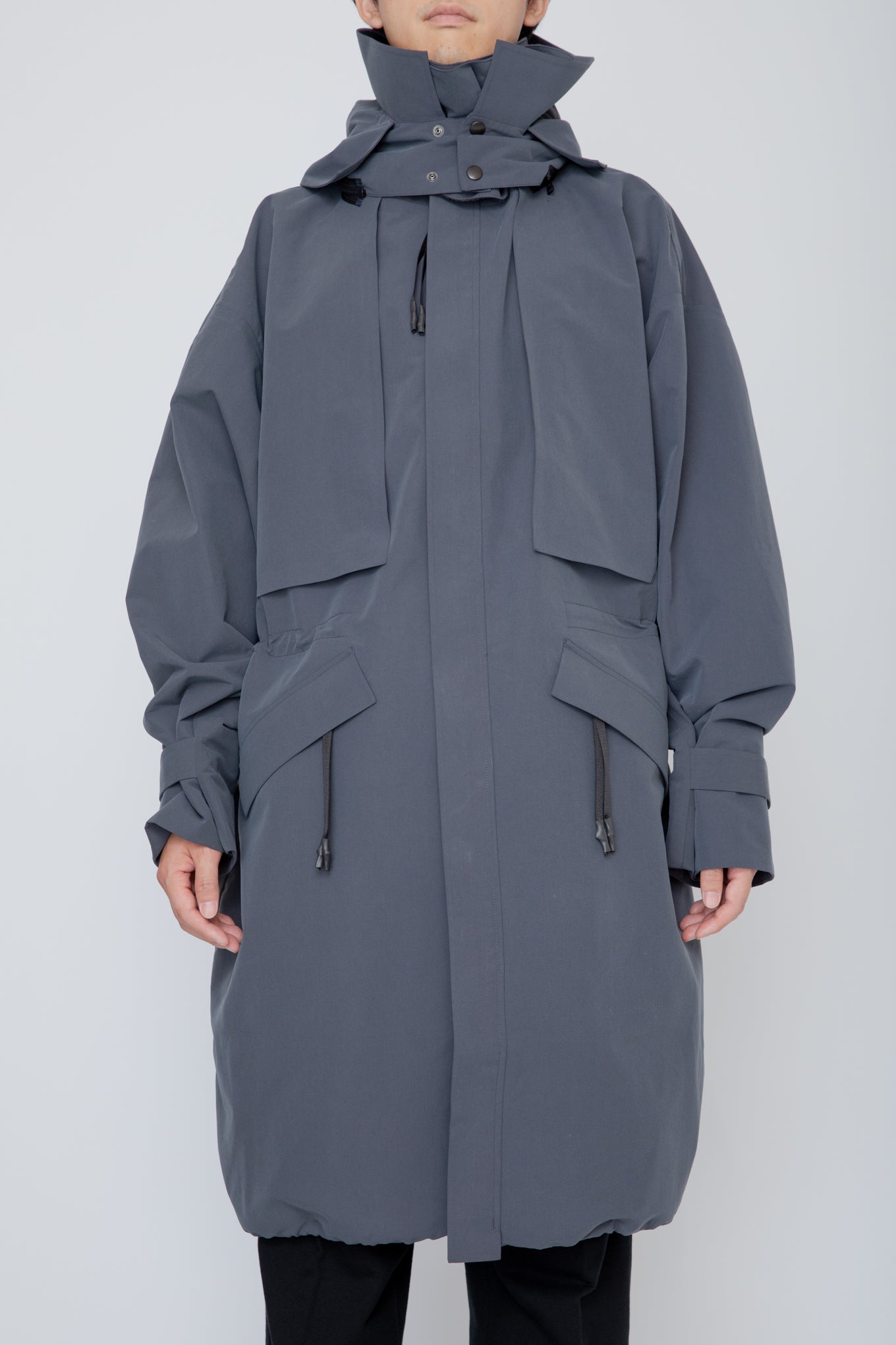BREATHABLE WATERPROOF FIELD PARKA / CHARCOAL
