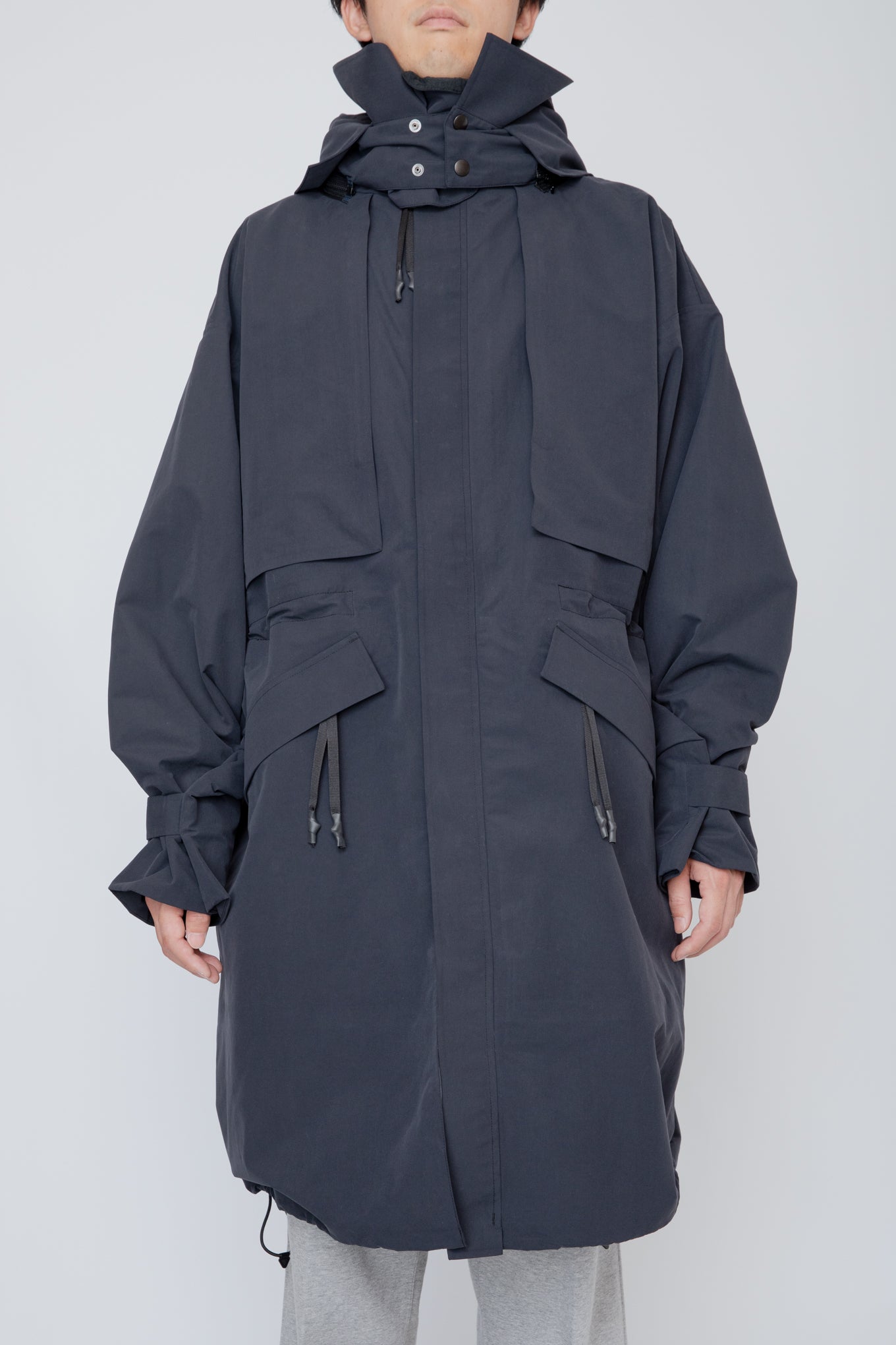 BREATHABLE WATERPROOF FIELD PARKA / BLACK