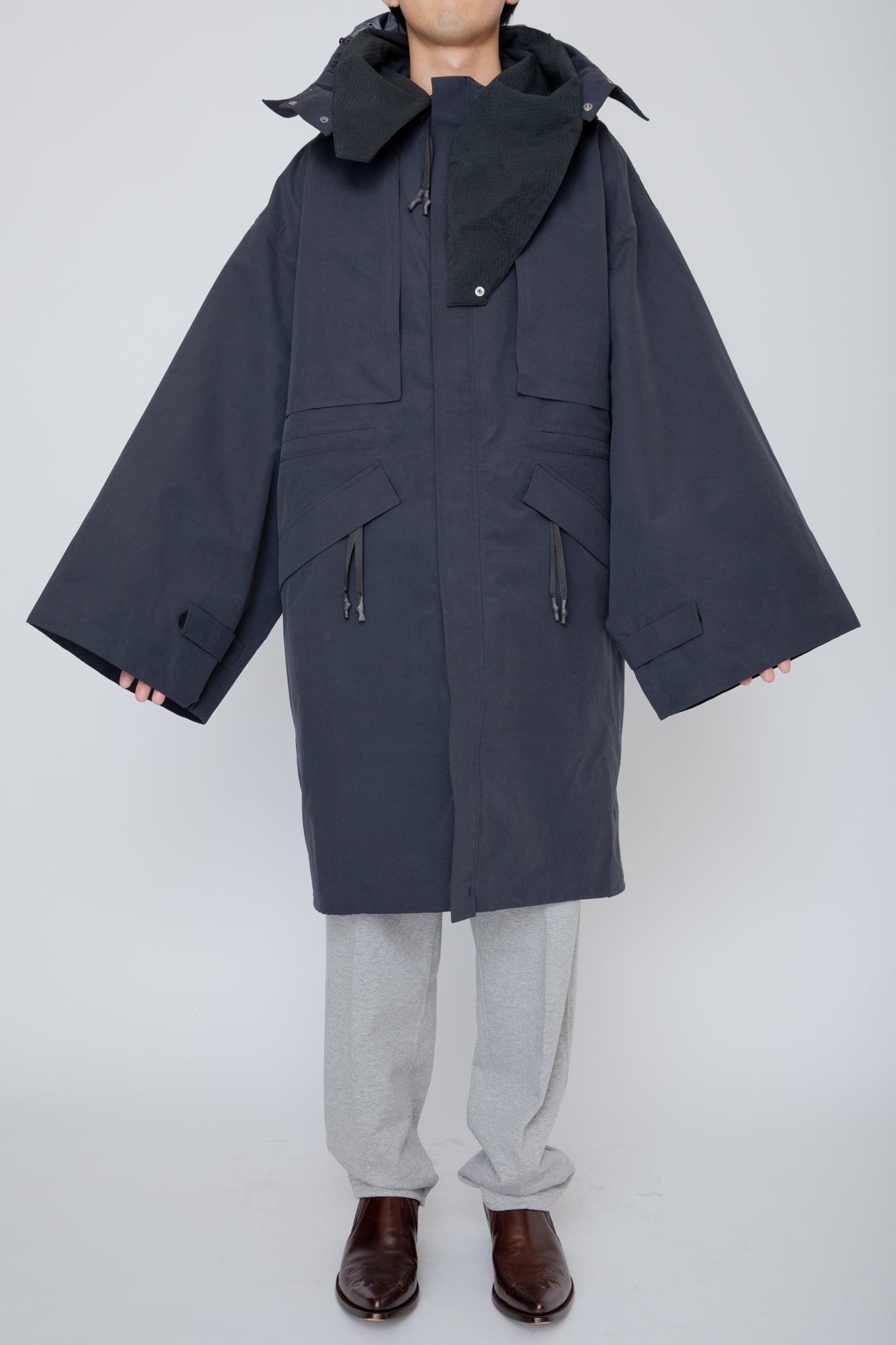 BREATHABLE WATERPROOF FIELD PARKA / BLACK