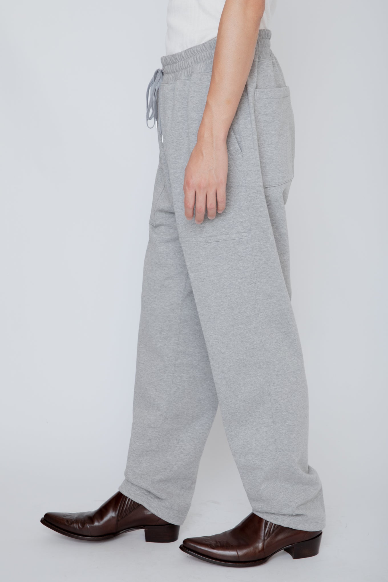 EASY SWEATPANTS / TOP GRAY