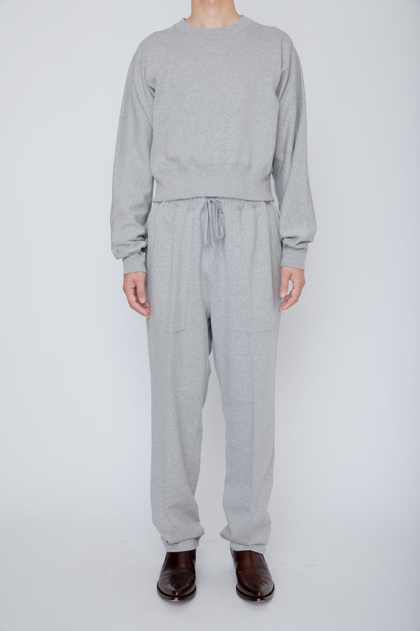 EASY SWEATPANTS / TOP GRAY