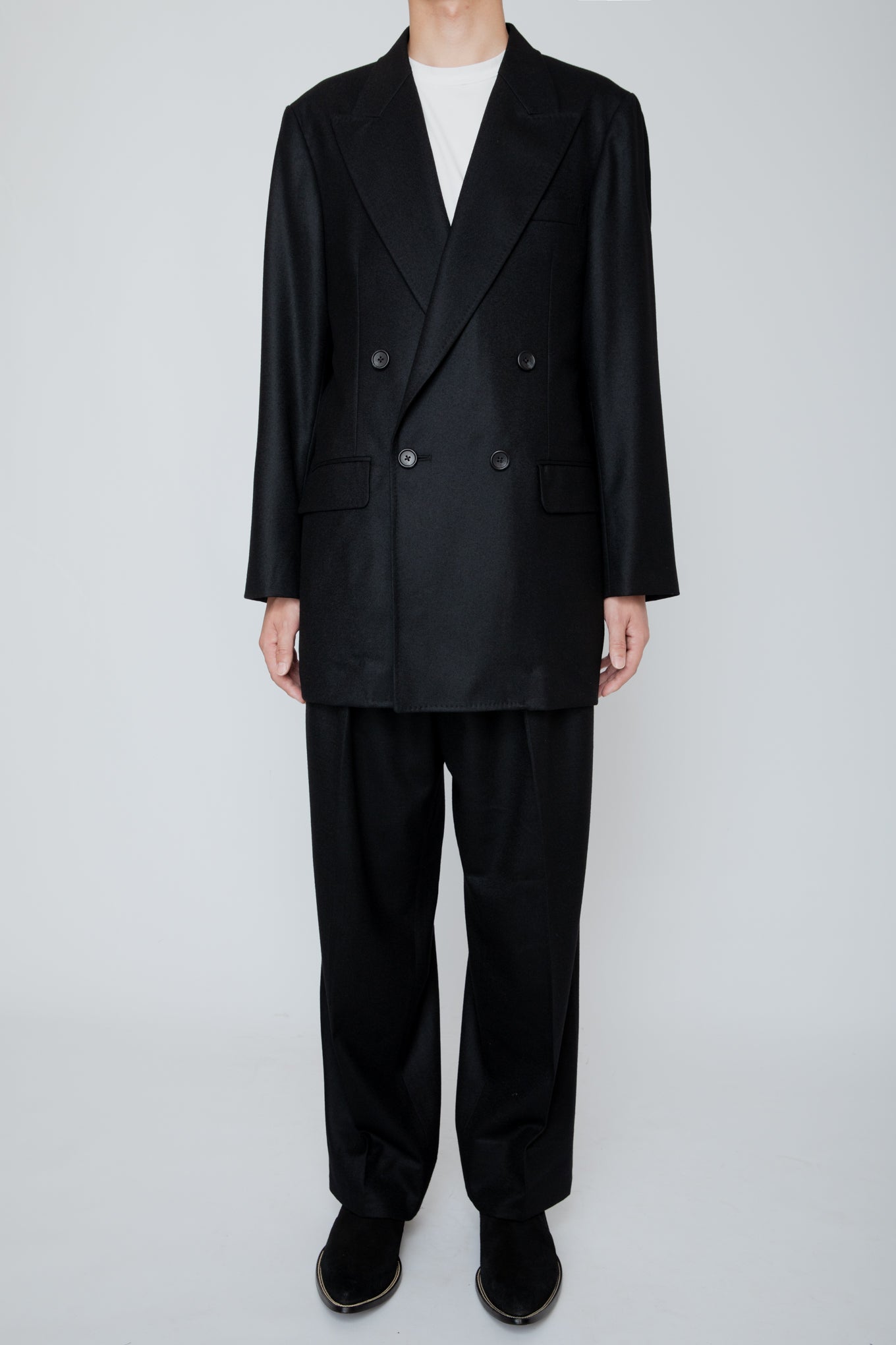 WIDE TROUSERS / BLACK