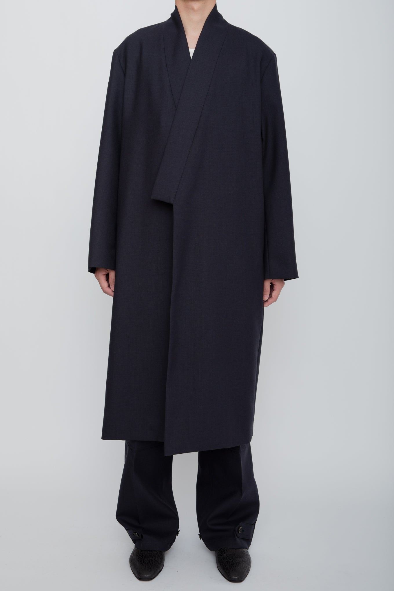 ORIENTAL COAT / NAVY