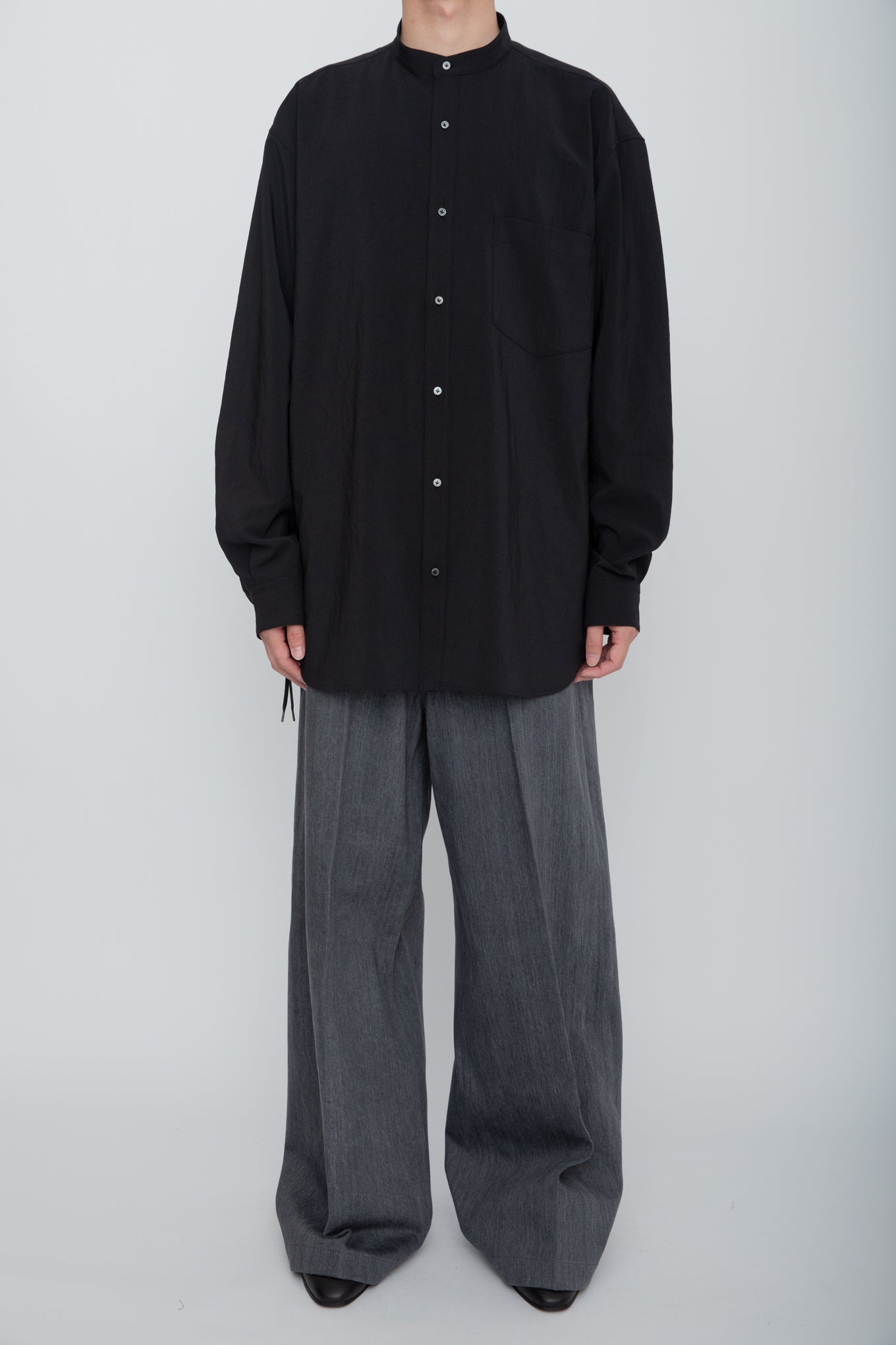 5-POCKET HAKAMA TROUSERS / GRAY