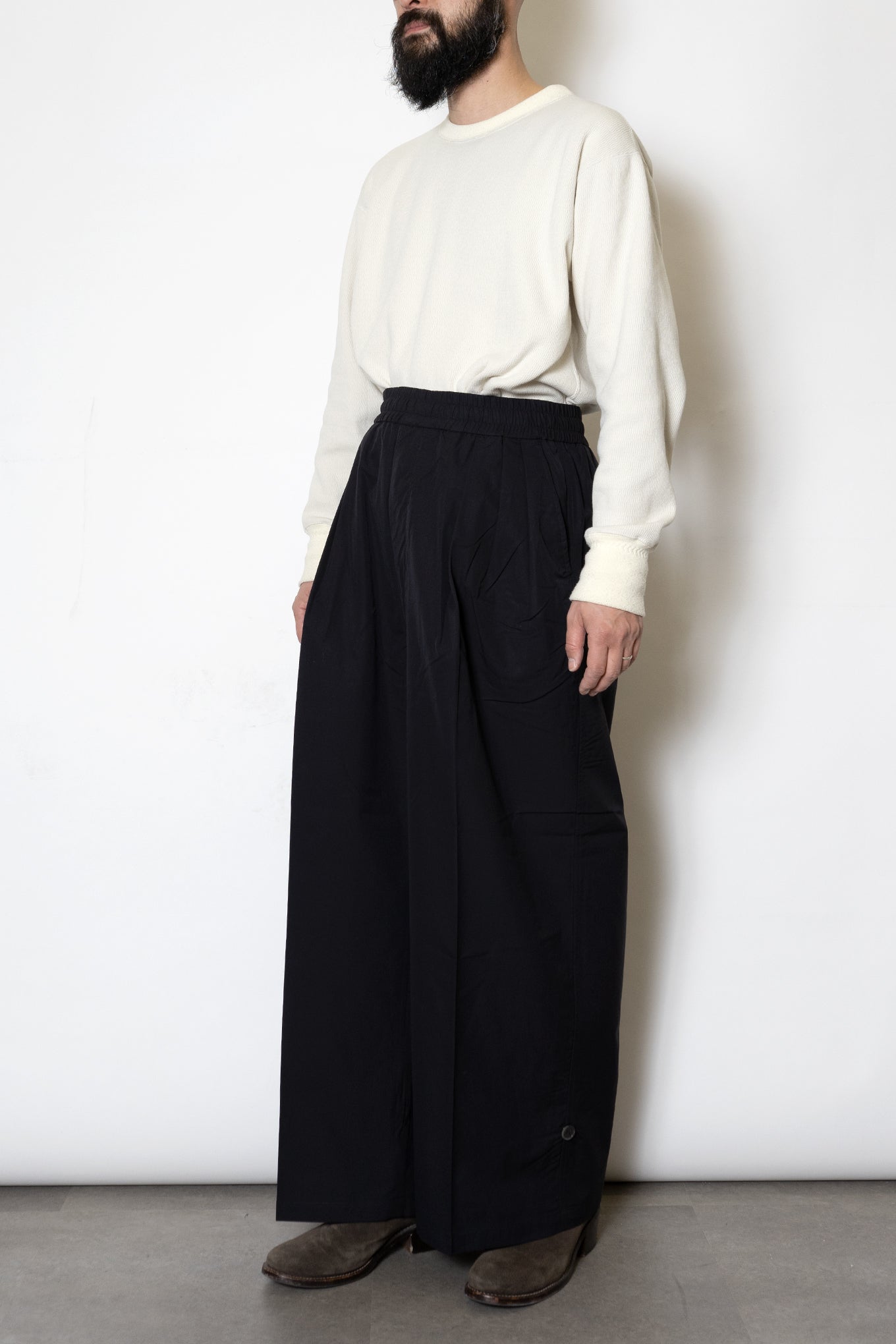 セットアップ スラックス BLACK 4 TROUSERS HAKAMA RAINMAKER 2022AW