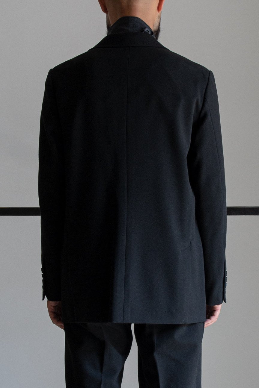 STRETCH SINGLE BREASTED JACKET/BLACK – RAINMAKER KYOTO