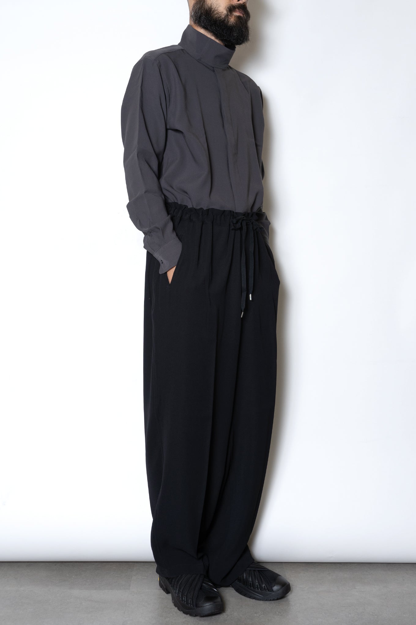 DOUGI PANTS / BLACK – RAINMAKER KYOTO