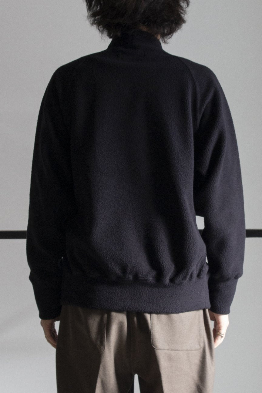 Fleece shop mock neck