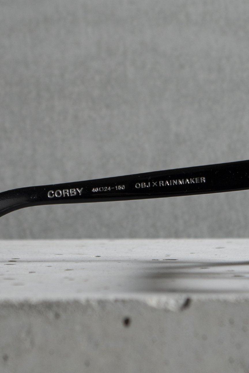 CORBY / FRAME-BLACK LENS-CLEAR - RAINMAKER KYOTO