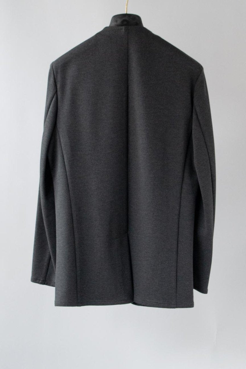 PONTE ROMA NO COLLAR JACKET/ GRAY