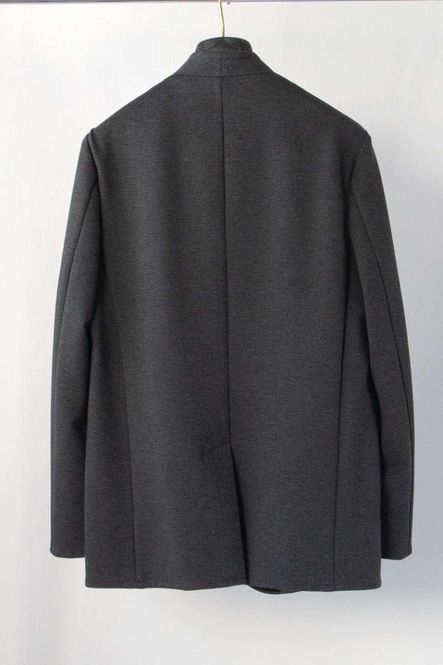 PONTE ROMA SHAWL COLLAR JACKET / GRAY – RAINMAKER KYOTO