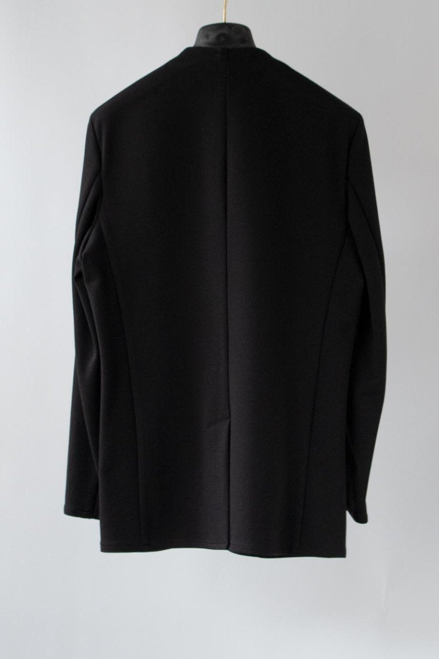 PONTE ROMA NO COLLAR JACKET/ BLACK – RAINMAKER KYOTO