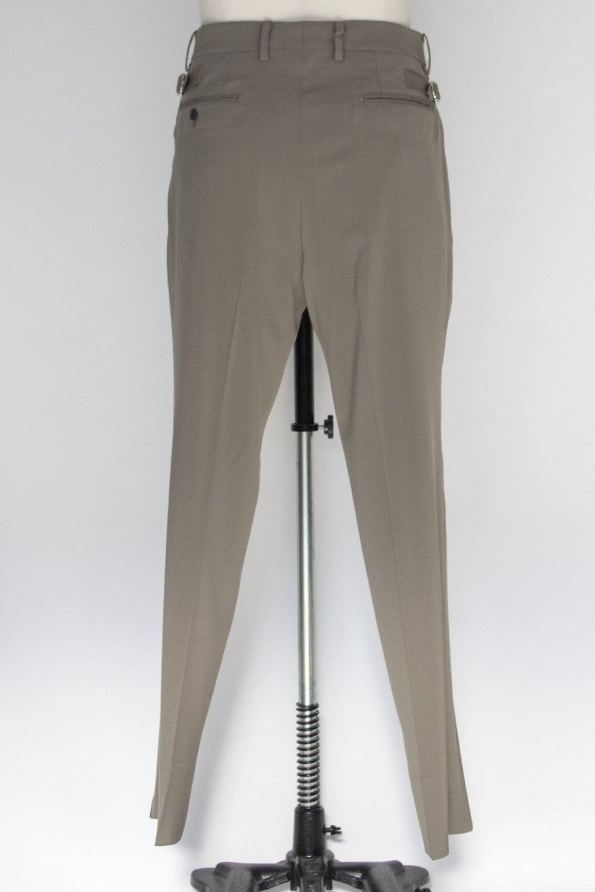2-PLEATED TROUSERS / TAUPE