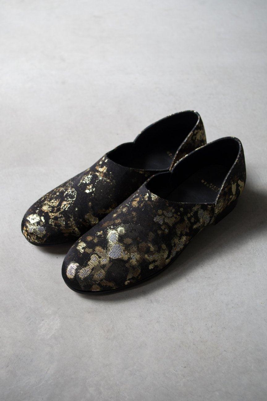 LEATHER SLIPPER / BURNED – RAINMAKER KYOTO