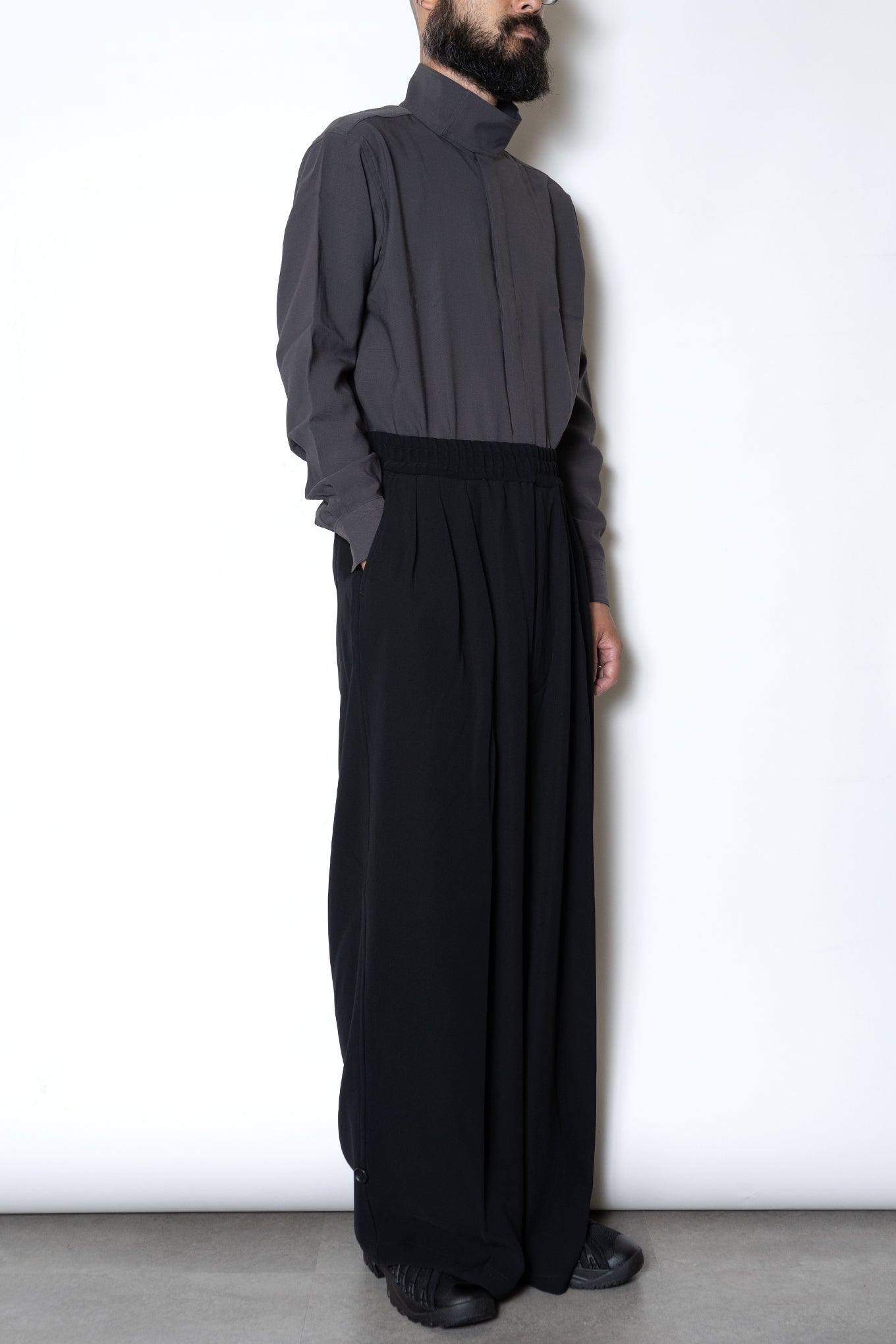 HAKAMA TROUSERS / BLACK – RAINMAKER KYOTO