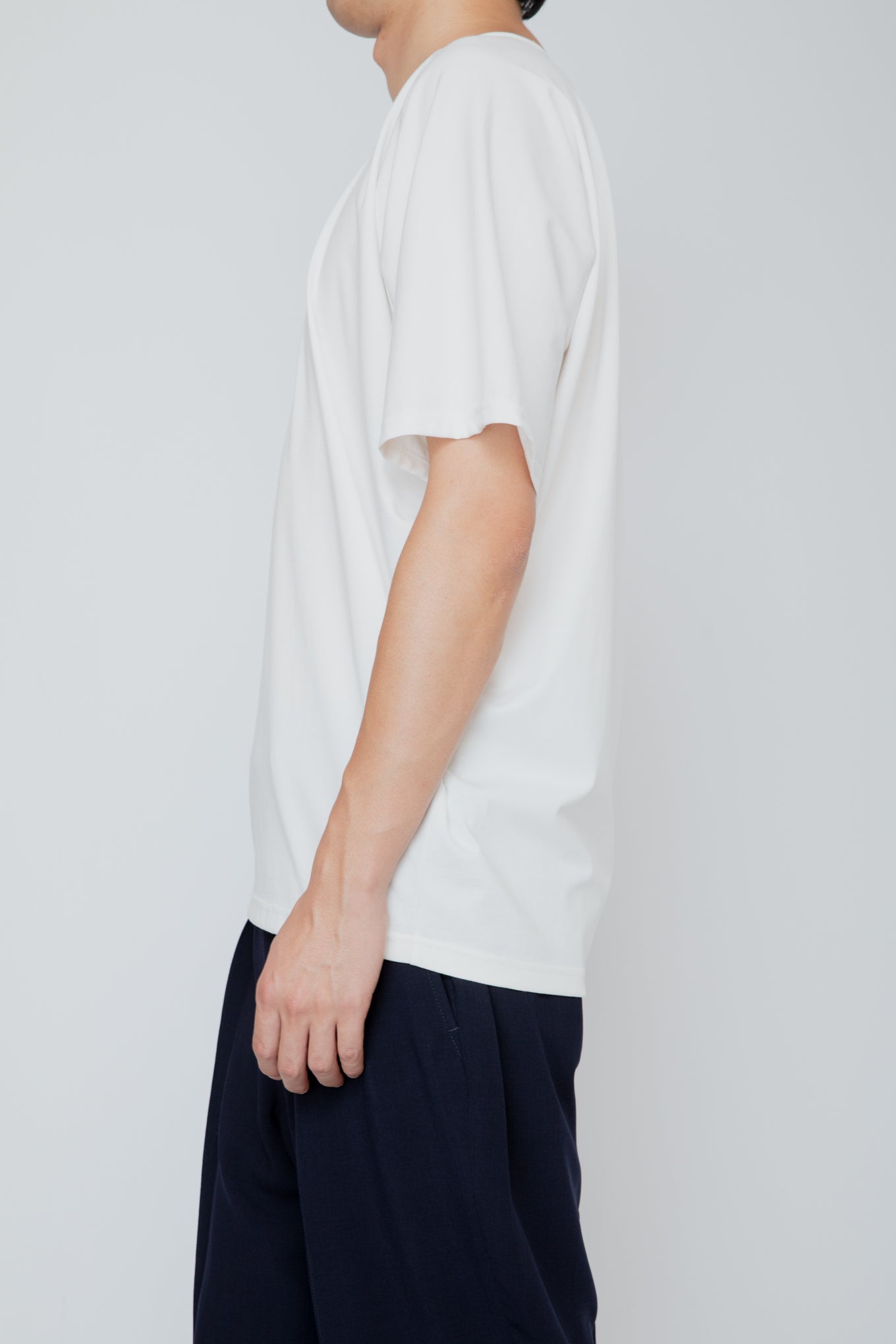 KIMONO SLEEVE T-SHIRT / WHITE