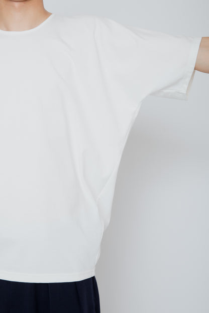 KIMONO SLEEVE T-SHIRT / WHITE